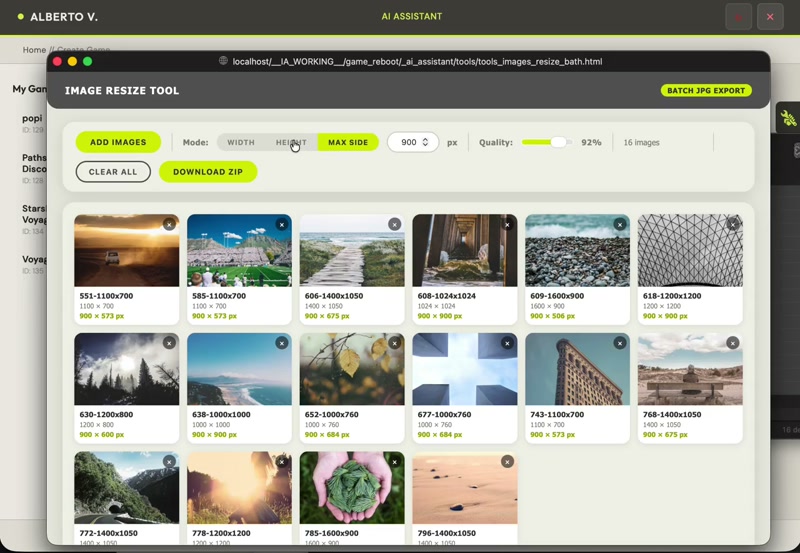 Tools Image scaling